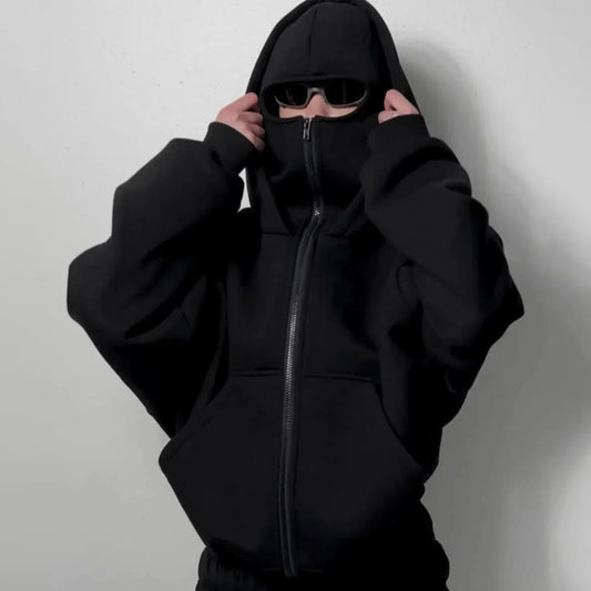 🌙 The Winter Modesty Essential: Elotrack Balaclava Hoodie
