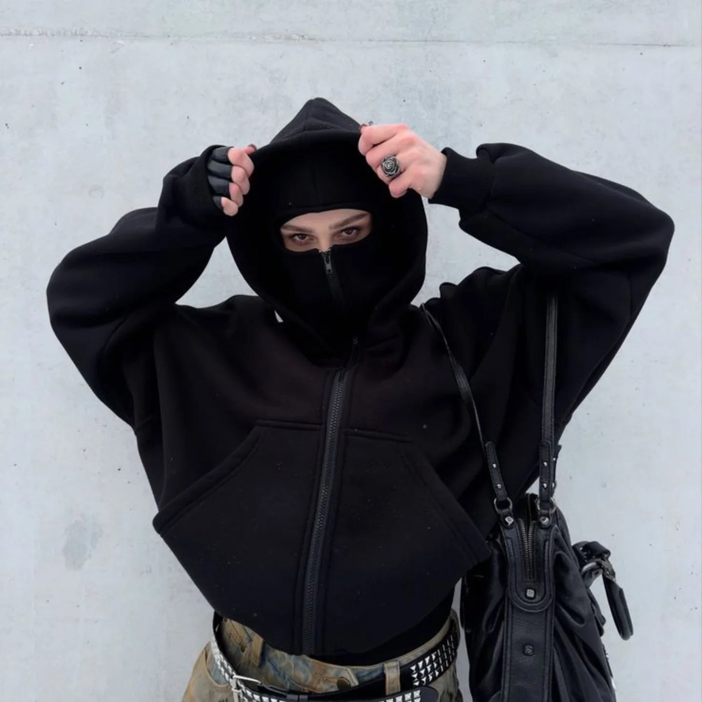 Modest Balaclava Hoodie – Warm & Stylish